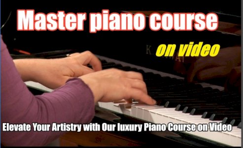 MASTER PIANO COURSE ON VIDEO